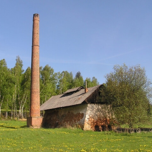 Historická fotografie cihelny